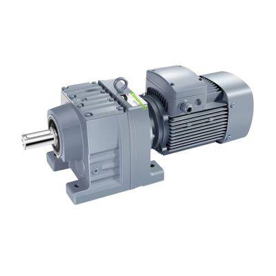 R Series Three-Phase Motor R37 R47 Helical Geared Motor 7.5 kw Reducer Gear Deceleration Box for Mining Plant