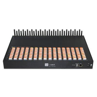 EJOINTECH 32-port VoIP Gateway, 256 SIM Slots, GSM Gateway Supporting VoIP, Supports SMPP ACOM532-256