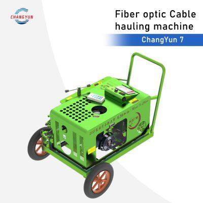 Equipamiento de arrastre de cable óptico, Máquina de arrastre de cable de fibra óptica ChangYun 7 photo-2