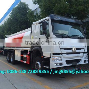 Made in China 20-25KL capacity fuel tank truck with 4 compartments on sale in Nigeria