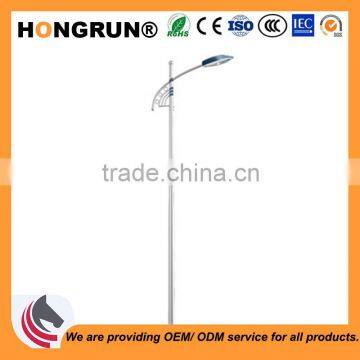 Simple style Single-arm street light pole used for residential area and sidewalk lamp poles