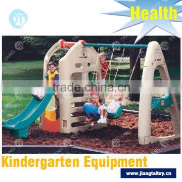 3 in one usage Plastic slide JT-1101 children plastic swing