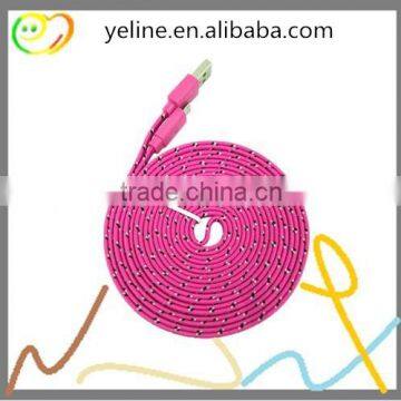 Braid 3m data cable for huawei 7i/mate 8/P9