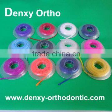 ortho materials blue colorful C-chain dental power chain