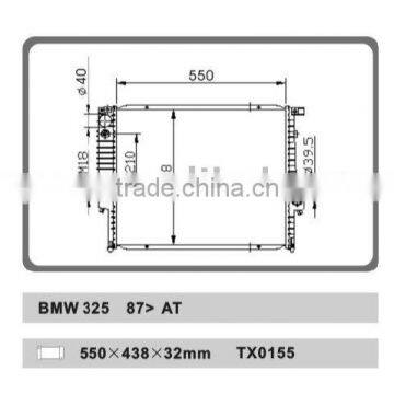 AUTO RADIATOR FOR BMW 325 87>AT