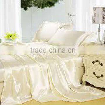Bleached white tencel cotton fabric for hotel/home bedding sheet set