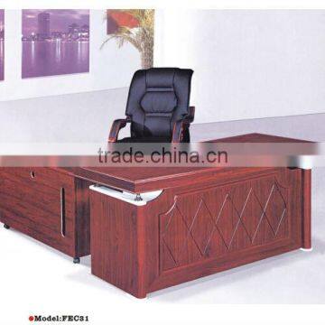 table and small cabinet combination executive office table