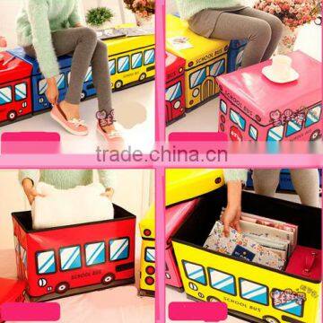 Car Style Carton Multi Folding Storage Box Chair photo-3