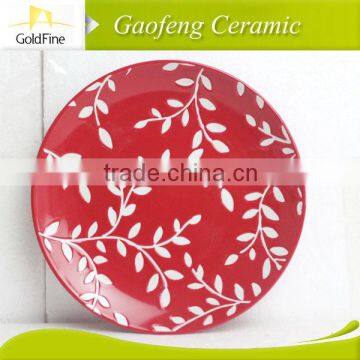 durable plates dishes/ ceramic plate/ plates dishes