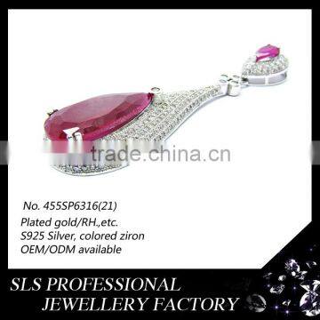 2015 New Style Africa 925 Silver Jewelry Sets Big Wedding Custom Jewelry Set photo-4