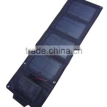 Black Portable Solar Bag