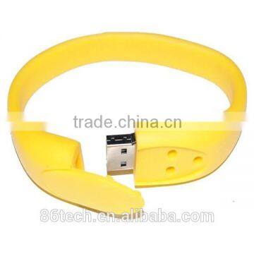 2016 Pvc Bracelet Usb Flash , Hand Band Usb Flash Drive Quality Choice photo-4