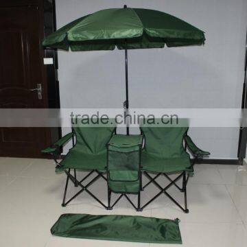 Folding Beach Chair With UMBRELLA, Camping Chair photo-3