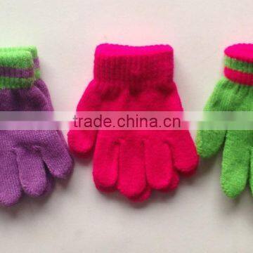 Children Knit Magic Stretch Gloves photo-5