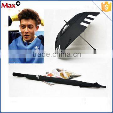 Adi Auto Open Double Layer Straight Umbrella With Advertising