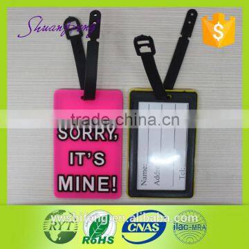 new arrival personalized custom logo luggage tags