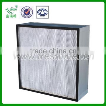 Deep-pleat HEPA filter for all kinds of cleaning equipments(manufacturer)