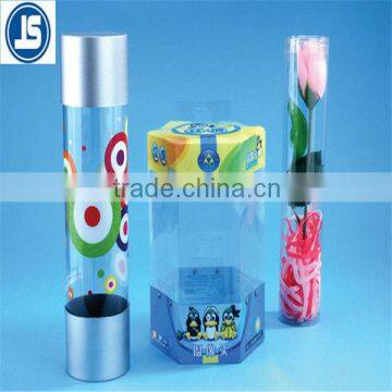 custom high quality plastic cylinder tube