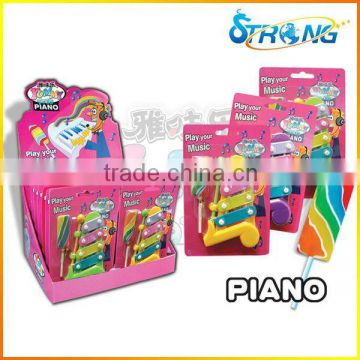 Piano music instrument toy candy