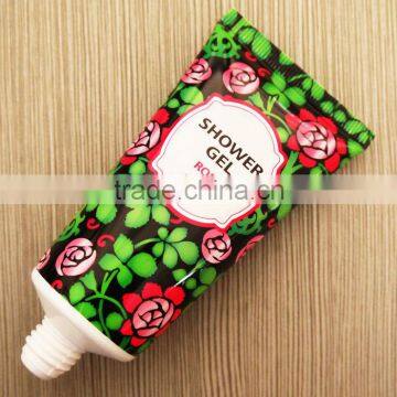 Customized 60ml plastic cosmetic tube packaging