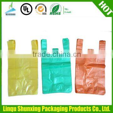 oem disposable retail tshirt poly bags