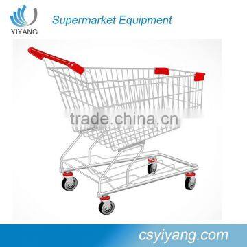 New style supermarket shopping smart cart trolley made in China factory in 2016