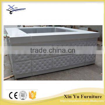 MDF solid surface bar table customized hight XYN4016