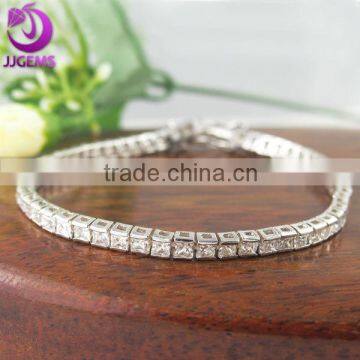 2014 new arrival cubic zircon gemstone bracelet