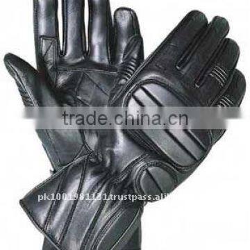 motorbike leather gloves