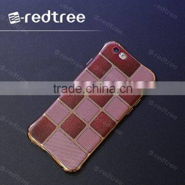 3d design new phone case with electroplating cover for man
