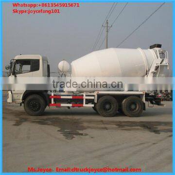 7000l 8000l 9000l 3axles Dongfeng Dfl Concrete Mixer Truck 6*4 340hp For Sale