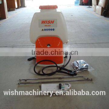 WISH 25L bigger diaphragm pump battery knapsack sprayer