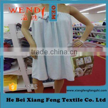 women microfiber Bath Skirt With Embroidery