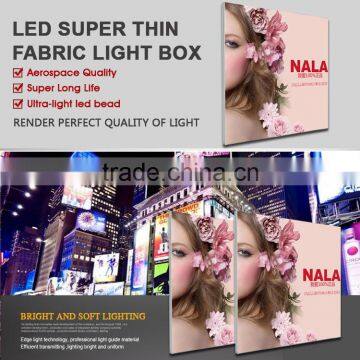 AF55 Free standing Fabric Double sides light box 12v/24v