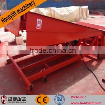 2015 hot sale hydraulic dock leveler/dock ramp leveler/hydraulic loading ramp