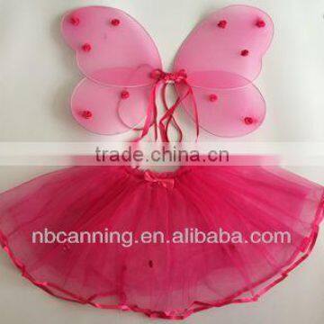 cute angle fairy wings/pretty butterfly wings dress set for sale/party decoration