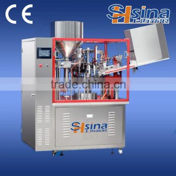 New design plastic tube filling and sealing machine