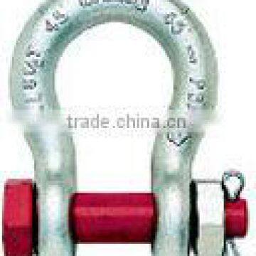 bolt type anchor shackle