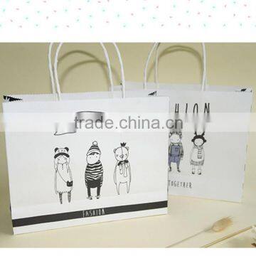 2016 Hot Sales Custom White Paper Bag photo-2