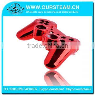 Custom Red Chrome Shell for PS3 Chrome Housing for Playstation 3 Controller Full Shell Plus Full Set Buttons
