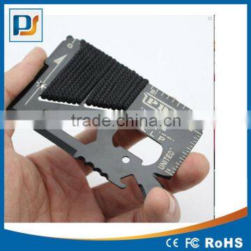 Factory Price Stainless Steel Handle Material and Multi Knife Type 11 Function Credit Card Size Pocket Survival Knife photo-3