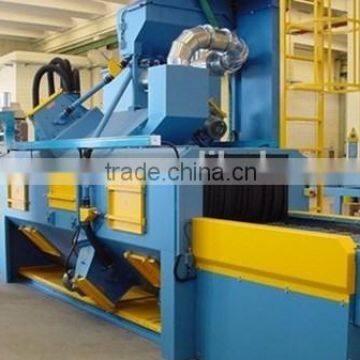 Continuous Wire Mesh Belt Type Sandblasting Machine/Descaling Machine for Fragile Foundry Parts