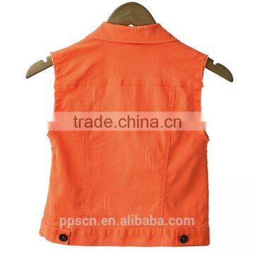 China New Products Custom OEM Woven Sleeveless Many Color Women's Jackets and Coats for Sale photo-2