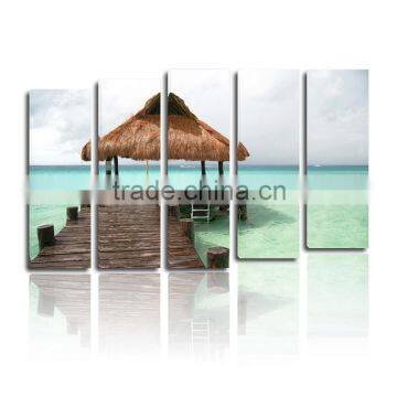 Stretched painting canvas hanging wall art