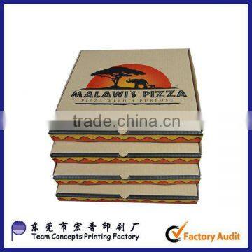 8 inch food grade cheap foldable paper pizza box