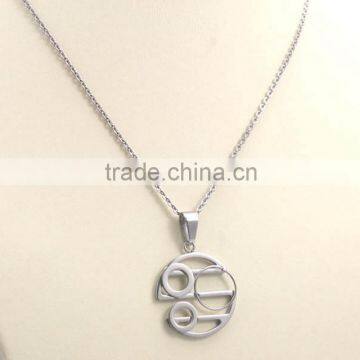 Stainless Steel Fashion Jewelry Best Friends Pendant Necklace photo-3