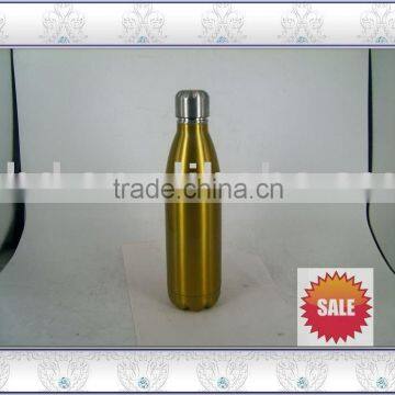 double wall vacuum water bottles stainless steel with logo imprinted