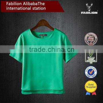 Over 10 Years Experience Black Bulk Women's for High Quality Plain T-shirt photo-6