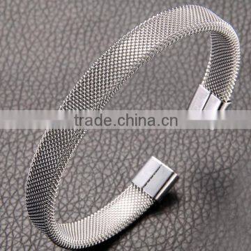 2016 Mesh Stainless Steel Fashion Jewelry Magnetic Bracelet/Bangle photo-2