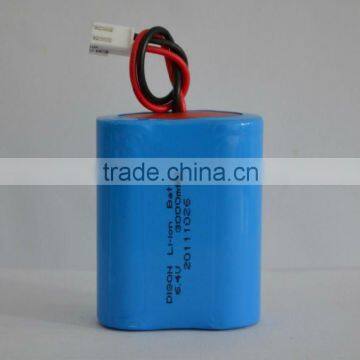 Dison Li-ion Battery 6.4V 3000mAh 26650 LiFePO4 Battery Pack